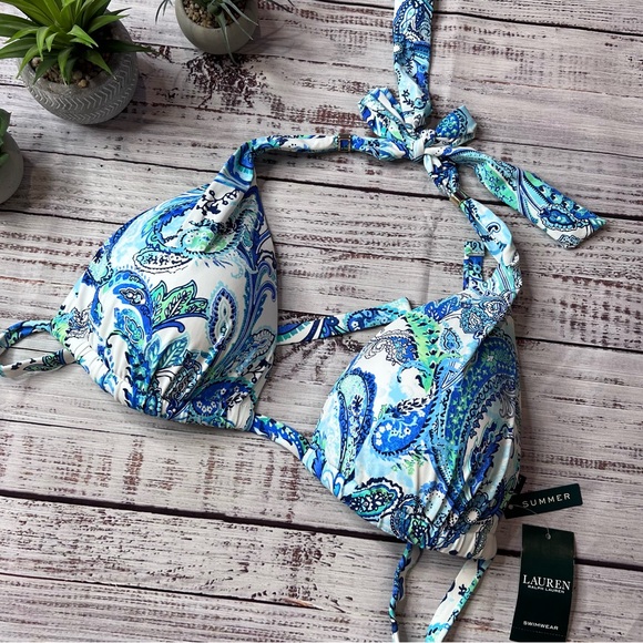 Ralph Lauren Other - Ralph Lauren Paisley Bikini Swim Top